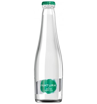 Natura jemně perlivá 0.25l sklo