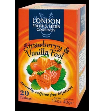 Čaj London Herb Jahody+Vanilka