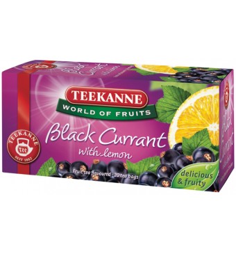 Čaj Teekanne Black Currant with lemon Čaj Teekanne Black Currant with lemon