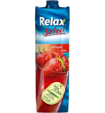 Džus Relax Jahoda 1l