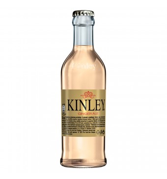 Kinley Ginger Ale 0.25l sklo