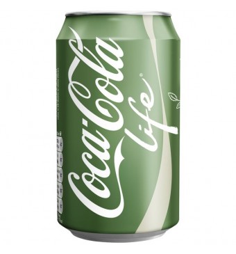 Coca-cola LIFE 0.33l plech Coca-cola LIFE 0.33l plech